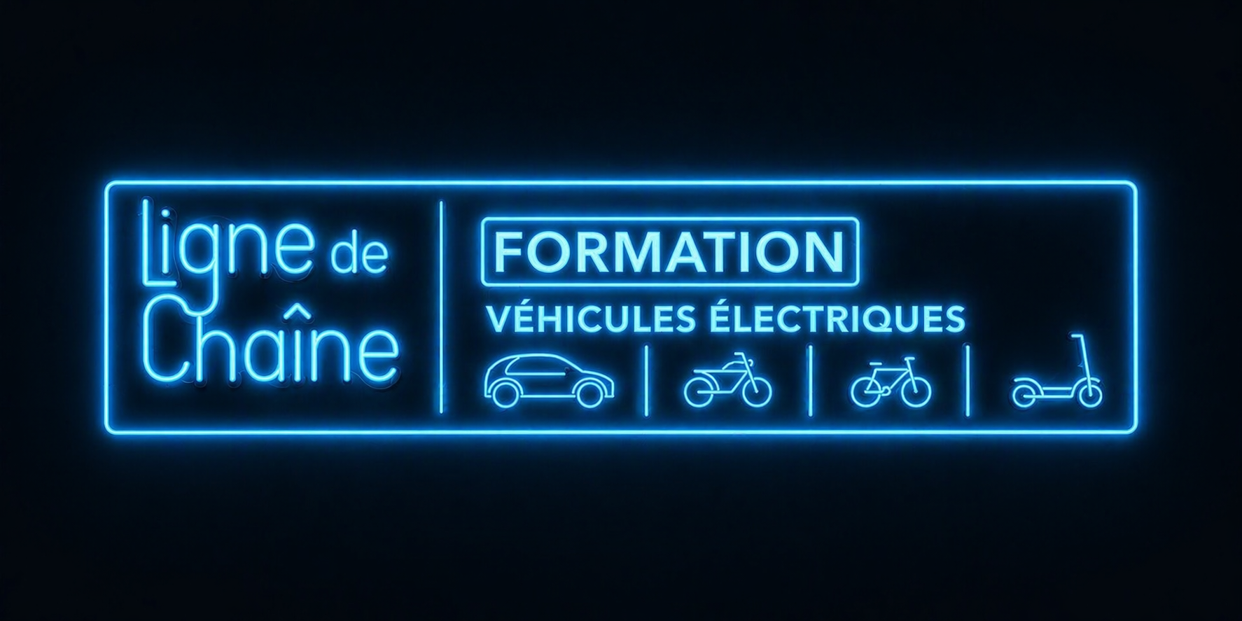 logo ligne de chaine blog